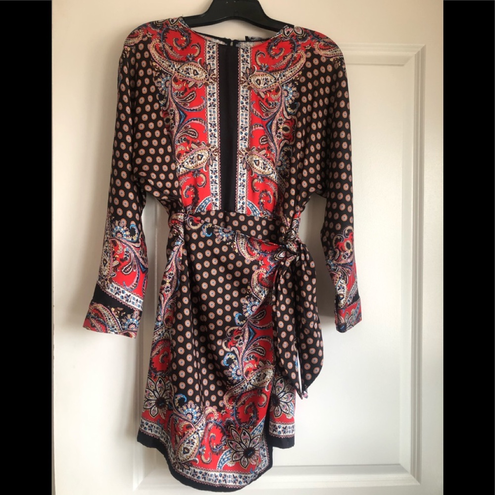 ZARA MULTICOLORED BLOUSE